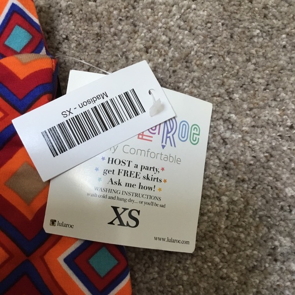 LuLaRoe Madison Skirt NWT XS - Picture 3 of 5